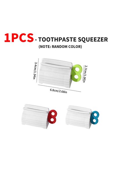 Choice 1pc Jjyy Home Plastic Toothpaste Tube Squeezer Easy Dispenser Rolling Holder Bathroom Supply Tooth C