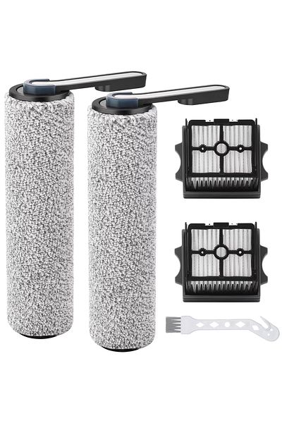 Choice Dark Grey Hepa Filters And Brush Rollers For Tineco Floor One [s5-combo] Cordless Wet Dry Vacuum Cl