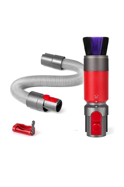Choice 3pcs Dusting Brush Flexible Extension Hose For Dyson Outsize/ V7/ V8/ V10/ V11/ V15 Vacuum Cleaner S