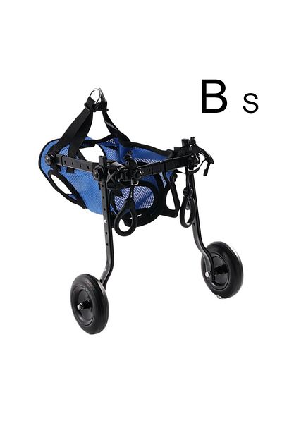 Choice B Pet Trolley Adjustable Hind Leg Disabled Pet Dog Mobility Aid Light Rehabilitation Legs Pet Wheel.