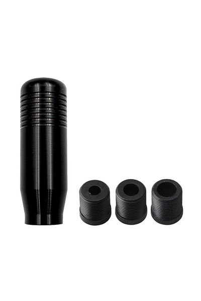 Choice Black Stylish Universal Car Aluminum Manual Gear Shift Knob Stick Manual Transmission Gearstick Leve