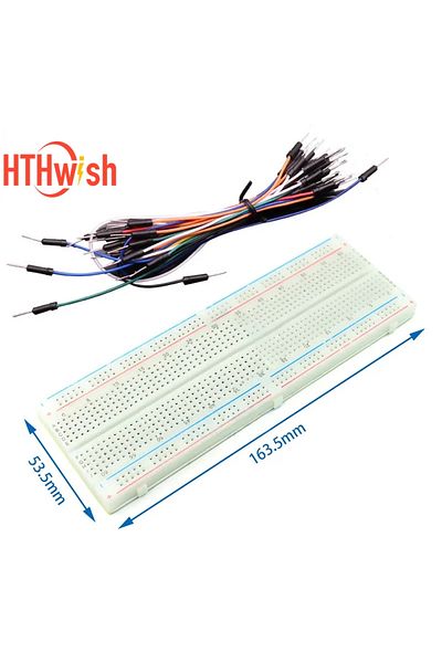 Choice 400 830 750 Tie Points PCB Breadboard Power Board Mini Test Protoboard For DIY Bus Test Circuit B...