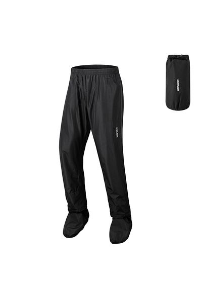 WOSAWE EU M (ASIA L) BH111 Rain Pants WOSAWE Hiking Rain Pants Outdoor Waterproof Pants Motorcycle Climbing