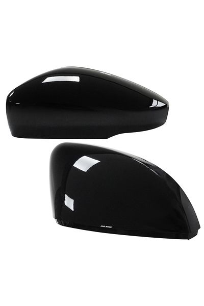 Choice For VW Polo 6R 2009-2018 UP 2016 Onwards Gloss Black Wing Door Mirror Cover Caps