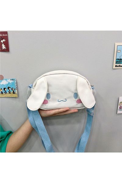 Choice Cinnamoroll Sanrio Crossbod Bag Kuromi My Melody Simple Hobos Chest For Students Cinnamoroll Childre