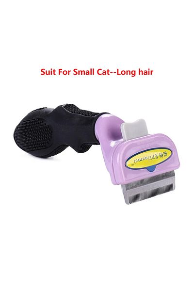 Choice Cat S - Long Hair Pet Cat Hair Removal Combs Pet Grooming Brush Dogs Cats Hair Shedding Massage Comb