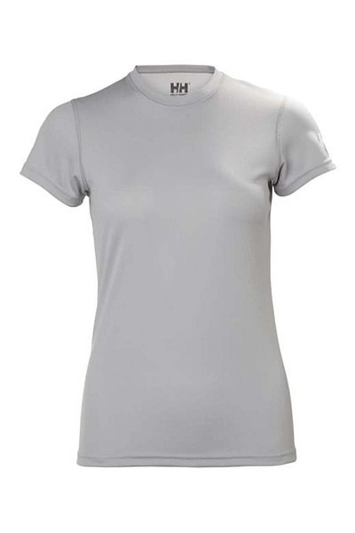 Helly Hansen W Techt Light Gray Women's T-shirt