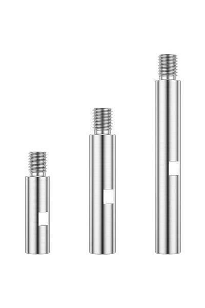 Toorise 3Pcs M14 Angle Grinder Extension Rod 75/100/140mm Thread Adapter Rod Polishing Pad Grinding Conne...