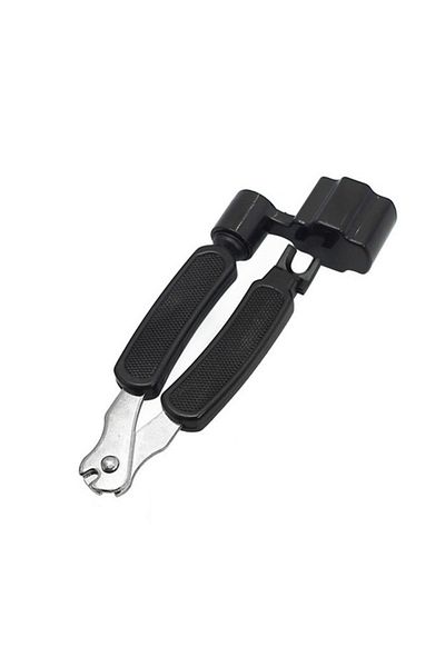 Choice 3 In 1 - Black Acoustic Guitar String Winder Bridge Remover Pin Puller String Cutter Multifunctional