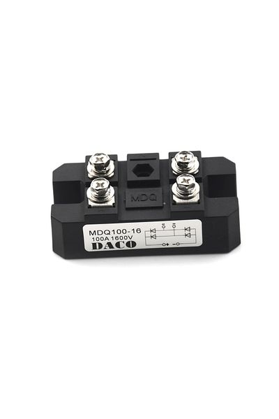 Choice 1 Pcs High Power Bridge Rectifier 100A Single Phase Diode Bridge Rectifier 4 Terminal 1600V Diode...