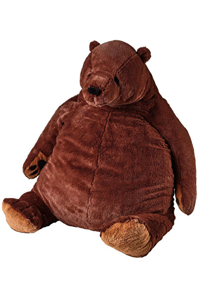 Binbirreyon Peluş Boz Ayı Oyuncak Uyku Arkadaşı Yumuşak Büyük Boy 100cm PC405