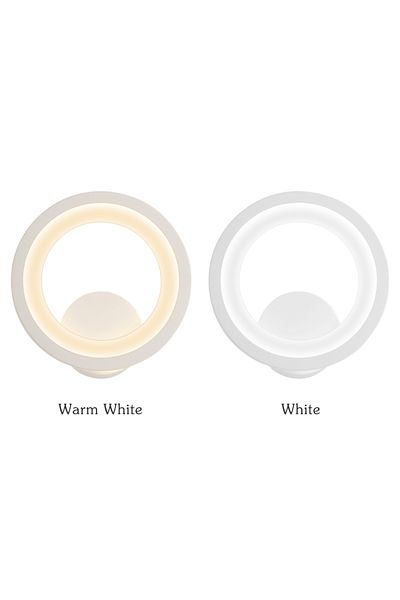 Choice Warm White (2700-3500K) Round Wall Mount Light European Wall Sconces Lighting Wall Lamp Fixture for