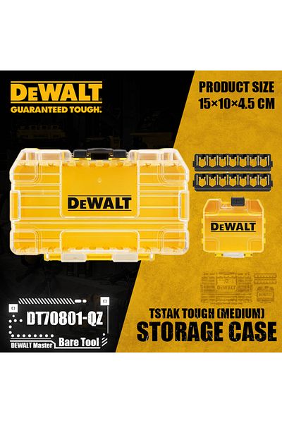 Choice Dt70801-qz Dewalt Dt70800 Dt70801 Dt70803 Dwan2190 Tstak Tough Storage Case Screwdriver Bit Parts St