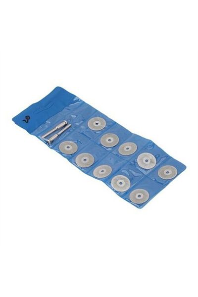 Choice C 10pcs Mini Sharp With Hole Diamond Cut Off Rotary Tool Cutting Disc Disks Diy Tools Accessories F.