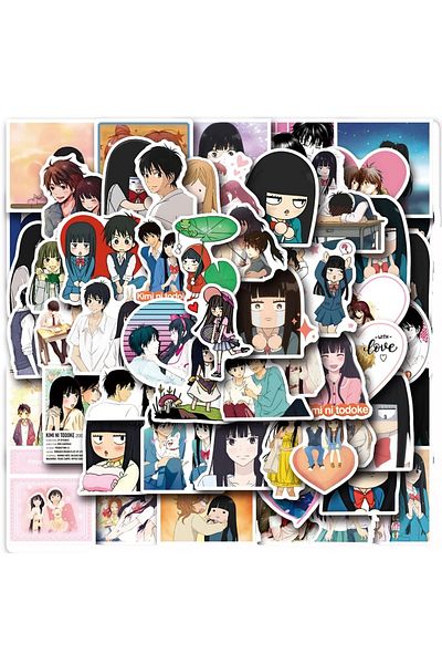 Choice 50pcs 10/30/50pcs Kimi Ni Todoke Anime Stickers Sawako Kuronuma Kazehaya Shouta Sticker Notebook Lug