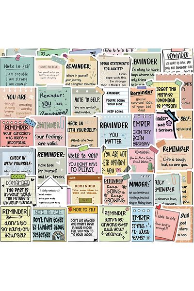 Choice 50pcs 50pcs Reminder Motivational Phrase Stickers For Diy Fridge Diary Car Scrapbooking Notebooks La