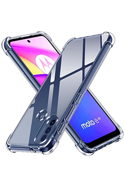 Choice جراب شفاف بسمك 1.5 مم مع وسادة هوائية لهاتف Motorola Moto E13