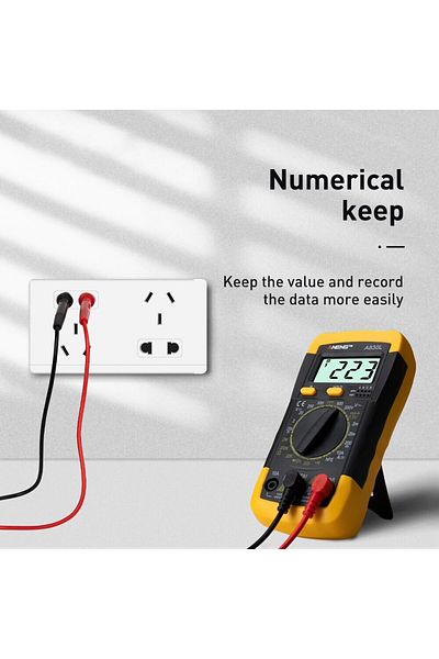 Choice A830l A830l Lcd Digital Multimeter Ac Dc Voltage Diode With Buzzer Function Freguency Multitester Cu