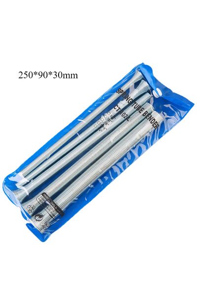 Choice Silver 5 Pcs Spring Tube Bender 1/4 1/2 3/8 5/8 5/16 For Copper Aluminium Tube Bending Hand Tools Sp