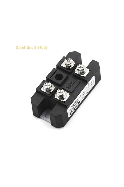 Choice 1 Pcs High Power Bridge Rectifier 100A Single Phase Diode Bridge Rectifier 4 Terminal 1600V Diode...