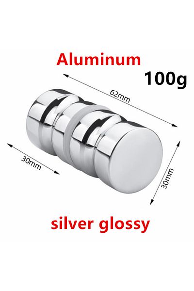 Choice Aluminum 304 Stainless Aluminum Alloy Single Hole Glass Door Handle Wine Cabinet Handle Glass Door H