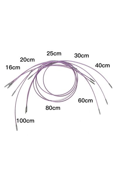Choice Interchangeable Crochet Needles Rope Circular Knitting Needles Accessories Weaving Yarn Knitting ...