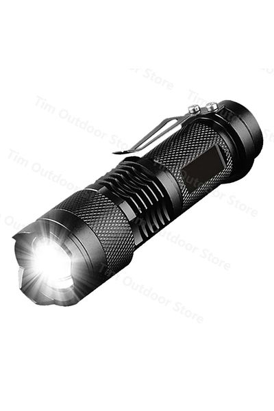 Choice 1pc Mini Flashlight Mini Led Flashlight Tactical Torch Lamp Portable Torch Flash Light Adjustable Fo