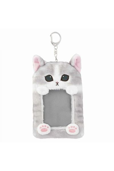 Choice B Mofusand Plush Card Holder 3-inch Card Cover Student Meal Card Bus Card Anti-lost Protective Case.