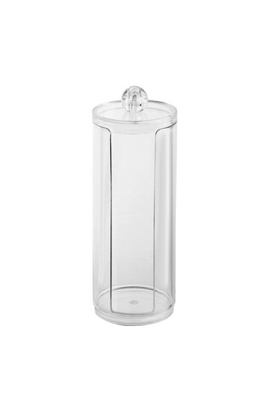Choice A Acrylic Multifunctional Jewelry Container Cosmetic Makeup Cotton Pad Organizer Travel Cosmetic St.