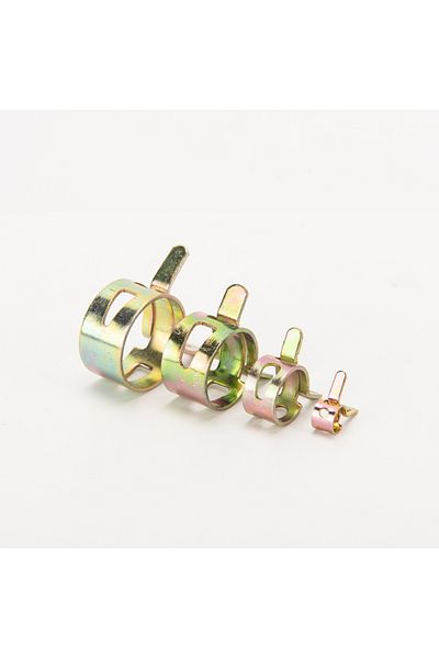 YISEONG 80pcs 1set 80pcs 6mm/7mm/8mm/9mm/10mm For Choose Fuel Spring Clip Vacuum Silicon Hose Clamp Autos Sp
