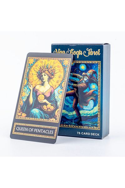 Choice Tk16k Van Gogh Tarot 78 Card Deck Board Games Illustration Divination Wisdom Oracle Cards Party Desk
