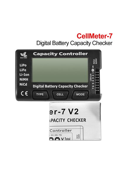 Choice Cellmeter-7 9imod Rc Cellmeter-7 Digital Battery Capacity Checker Lipo Life Li-ion Nimh Nicd