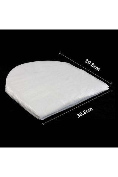 luxuglow 30.8x30.8cm 50pcs 50pcs 12 Inch Pe Vinyl Record Lp Ld Record 7.5" Opp Plastic Bags Anti-static Recor