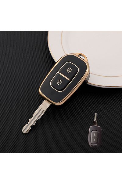 Choice Black Keycase 2 Button Tpu Car Remote Key Fob Cover Case For Renault Kwid Traffic Symbol For Dacia S
