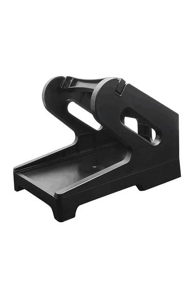 Choice Black Label Holder Desktop Printer Accessory Supplies Shipping Label Stand For Rolls And Fanfold Lab