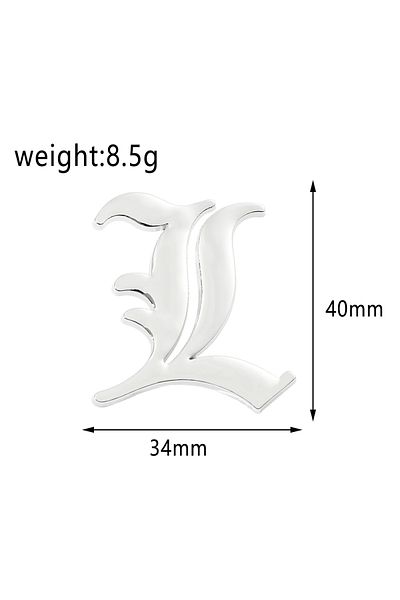 Choice Death Note Death Note Anime Brooch Trendy Backpack Bag Badge Collar Metal Lapel Pins Decoration Fash