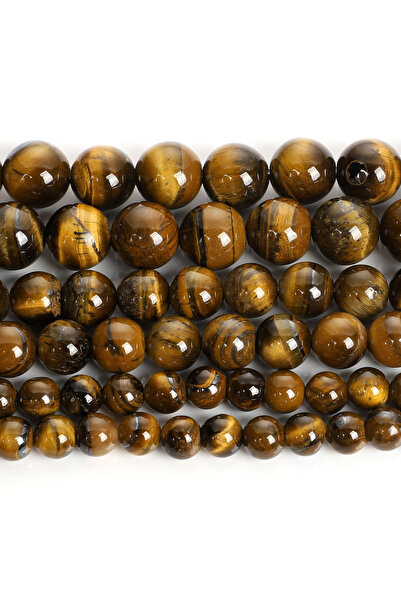 Choice 8 مم حوالي 48 قطعة H7077 حبات حجر طبيعي ناعم AAAAA من حجر عين النمر ال...