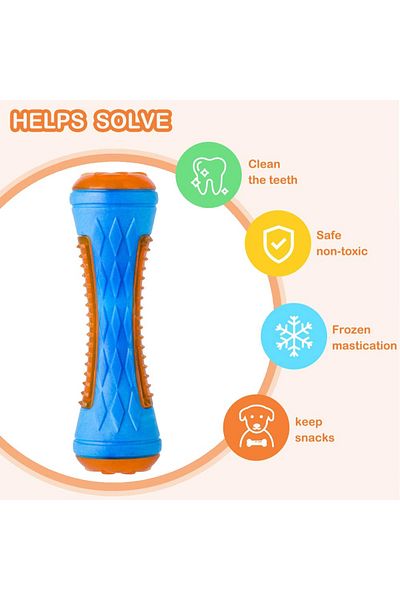 Choice Stick Toy Rubber Dog Toys For Dog Chewing Bite Resistant Squeaky Training Playing Toy Interactive Do