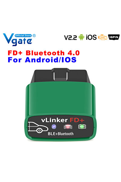 Choice جهاز فحص السيارات Vgate vLinker FD ELM327 بتقنية البلوتوث 4.0 لسيارات ...