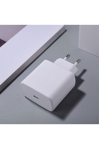 Choice Only Eu White Samsung 45w Super Fast Charger For Galaxy S24 S25 Z Flip Fold 6 5 4 S24 S23 S22 Note20