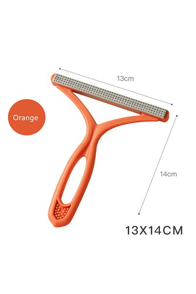 Choice Orange Double-sided Lint Remover Shaver For Clothing Carpet Sweater Fluff Fabric Shaver Scraper Brus