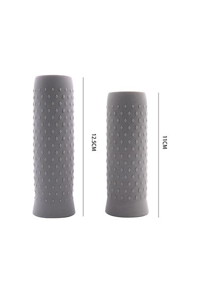 Choice Light Grey Handlebar Grip Cover For Segway Ninebot Max G30 Electric Scooter Handle Bar Case Silicone