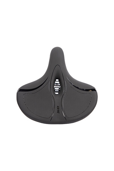 Choice Black Oversized Bike Seat Comfortable Replacement Bike Saddle Extra-La...