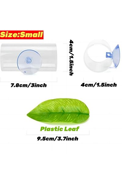 Choice A 1pc Aquarium Betta Fish Acrylic Tube Small Tunnel/hollow Design For Better Observation Of Betta F.