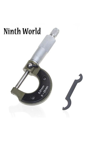 Ninth World 0-25mm Wholesale Outside Micrometer 0-25mm / 0.01mm Gauge Vernier Caliper Measuring Tool