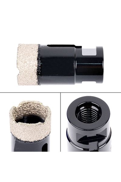 Choice 35mm 1pc M14 Brazed Diamond Drill 5-130mm Diamond Drill Bit Granite Ceramic Tile Concrete Ceramic Vi