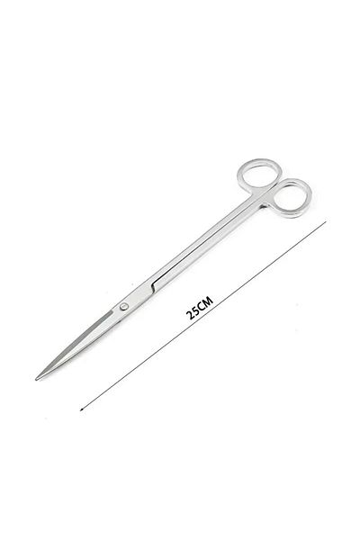 Choice A- Straight Shear Aquarium Scissors,extra Long Stainless Steel Cleaning Tool,fish Tank Aquascape Too