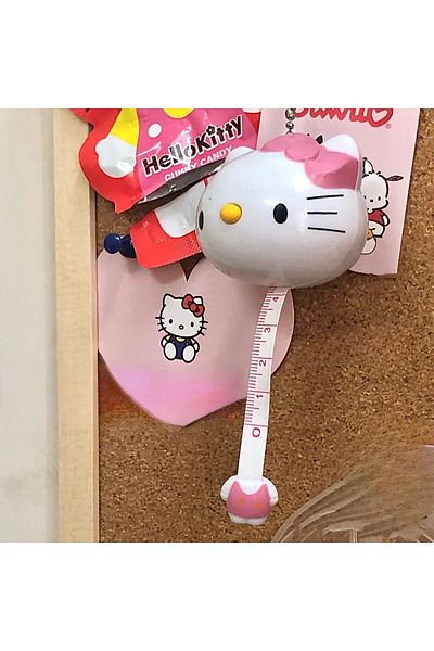 Choice Juanchi Hello Kitty Sanrio Anime Tape Measure Kawaii Student Girl Heart Mini Measurement Bust Waist