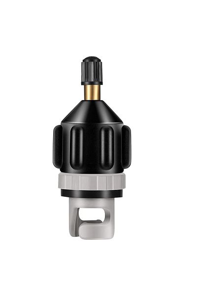 Choice Black Air Valve Adapter Rowing Rubber Boat Canoe Kayak Air Valve Adaptor Inflatable Compressor Pump