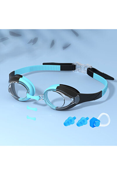 Choice نظارات سباحة للأطفال من بلاك بلو، نظارات سباحة مقاومة للماء ومضادة للض...